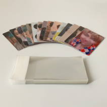 공식 포토카드 포카 보관 opp 오피피 투명 접착 비접착 슬리브 봉투