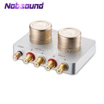 Nobsound-오디오 스텝 업 변압기 MC 무빙 코일 포노 스테이지 카트리지 프리 앰프 수동 전화 PC/CD 플레이어/MC 포노 턴테이블, Version 3