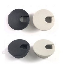 책상 테이블 배선 고급 전선 구멍 홀 커버 마개 전선캡 마감 덮개 뚜껑 캡 홀더 35mm 회색