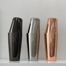 라이프해커스 칵테일 보스턴 쉐이커 홈바용품 홈텐딩, 실버