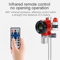 고정 방폭 가연성 가스 감지 분석기 4-20MA RS485 CO O3 O2 H2S CH4 LEL VOC, 10 CO2 0-5000PPM