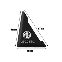 자동차 도어 코너 커버 충돌 방지 실리콘 보호 엠블럼 2 개 MG 5 ZS Ev Hs Ehs 6 7 용 액세서리, 15 For Honda