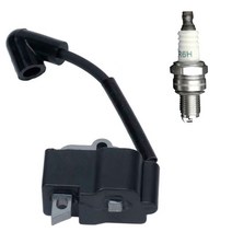 전기 톱 점화 코일 모듈 자기 공구 부품 교체 스파크 점화 코일 모듈 및 Stihl FS70 가스 브러시 커터 FC70, 한개옵션0