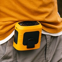 ARCHIST 날개없는선풍기 넥밴드 무선 선풍기 (에서 선박 us) USB 충전식 휴대용 목 팬 미니 USB 충전식 손전등 충전식 보조베터리 팬 led 라이트, CHINA, Orange