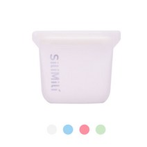 [실리밀리] 오리지널 스탠딩 실리콘지퍼백 200ml (미니 이유식 전자레인지 냉동 열탕), 1개, 스카이블루