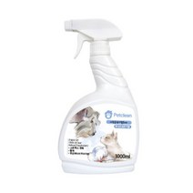 펫클린 탈취제 베이비파우더향 1000ml, 3개