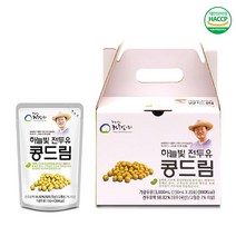 [착한습관] 100%국내산 두유 콩드림 150mlx20포, 단품, 단품
