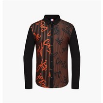 까스텔바작 남성 아트웍 풀오픈 져지 셔츠 BG0WTS206