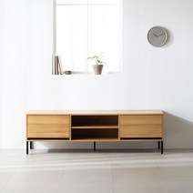 [KT알파쇼핑]파로마 헤이그 오픈형 티비다이 거실장 1500 (착불), 화이트