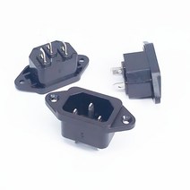 스마트 플러그 스마트콘센트 스위치 멀티탭 2018 뜨거운 5 pcs 3p iec 320 c14 남성 플러그 패널 전원 콘센트 소켓 커넥터 ac 250v 10a, 범용 플러그