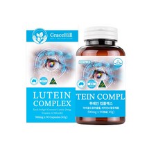 프리미엄 그레이스힐 호주 루테인 컴플렉스 비타민A 500mg x 90캡슐 3개월, 90정, 1개