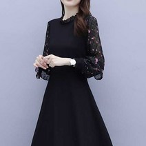 브이너스 디오르-사이즈 플라워 원피스