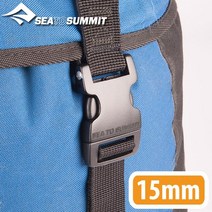 [안전발전소] 씨투써밋 SEATOSUMMIT 필드 리페어 사이드 릴리즈 버클 15mm 20mm 25mm 38mm, 1개, 15mm(2핀)