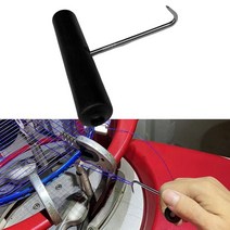 배드민턴 거트 스트링 휴대용 테니스 라켓 스트링 풀러 배드민턴 라켓 스트링 도구 스트링 기계 연습 운동 훈련 테니스, 없음, 한개옵션0