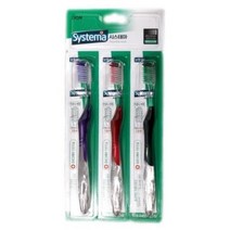 시스테마 듀얼액션 칫솔, 3개입, 2개
