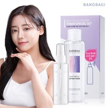 바노바기 토너 스페셜 세트 200ml/ 독일더마테스트 최상위등급/ 유효성분 가득 리페어 토너/ 미스트 공병증정/ 여자선물/ 스페셜세트/ 미스트 사용가능, 1개