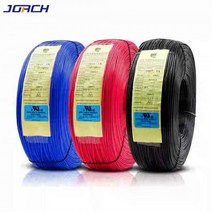 전기선 5m 18awg 전자 와이어 ul1015 주석 도금 구리 와이어 연결 와이어 유연한 와이어 ul rosh 이중 인증서 보증, 빨간색, 18아그