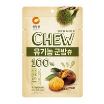 청정원 츄앤리얼 유기농 군밤츄 80g