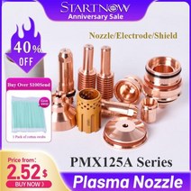용접 토치 Startnow플라즈마 팁 실드 220977 420168 볼텍스 링 220997, 50pcs+428147