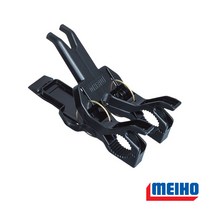 편집샵 털보낚시 메이호 멀티클립/ BM-L 블랙, -