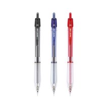 [문구조아] 자바 나노라인 중성펜 0.3mm 핀타입 실리콘그립 검정, 6개