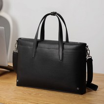 [당일발송] 소가죽 스퀘어서류가방 DIY 키트 (+온라인영상), 블랙