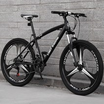 케이스타 MTB 입문 출퇴근 산악자전거 학생자전거 24인치 26인치 해왜직구 구매대행, 일반휠/24인치, 21변속, 레드