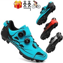 평페달용 자전거 사이클링 신발 Mtb 클릿슈즈 남성 시마노용 도로 바이크부츠 여성 레이싱 스피드 신발 스, 09 44, 07 blue road cleats