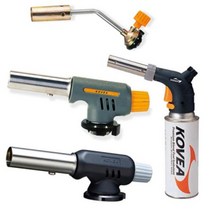 코베아 옥타 가스토치 KGT-2019 원터치 자동토치 숯불