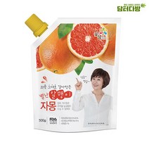 꽃샘 별난알맹이 자몽 파우치 500g/꽃샘별난알맹이자몽/별난알맹이자몽파우치/자몽알맹이/자몽에이드/에이드만들기/자몽원액파우치/자몽베이스파, 꽃샘 별난알맹이 자몽 파우치 500g, 상세페이지 참조