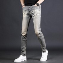 청바지 홍콩직수입 NEW스타일 남성 청바지 엘라스틴 스판진