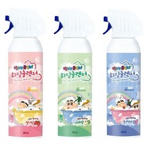 유아용 짱구 휘핑 폼 클렌저 바디워시 3종 200ml, 풍선껌향