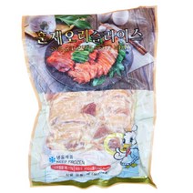 푸드라인_ 삼아 훈제오리 슬라이스 800g, 1개
