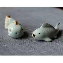 서예 캘리 민화 동양화 붓 거치대 붓통 붓걸이 세라믹 브러시 펜 홀더 브러시 랙 펜 차, 각 1 조각