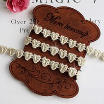 케미컬 레이스 하트콩 금사 부자재