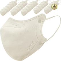 라이브잇 에어데이즈 스타일리쉬 소형 1 초등학생 마스크 KF94, 연한상아색, 450개, 1개입
