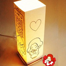 말씀 기도 램프 그리기 색칠하기 만들기_주기도문, 선물박스(완포장):