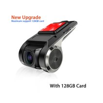 사이드 백 미러 카메라 전방 후방 카메라 차량용카메라ADAS-USB 자동차 DVR 카메라 HD 1080P 자동차 DVD, 04 WO5D 128G