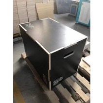 크로스핏 점프박스 폴리오 박스 스텝 유산소 운동, 40x45x50 블랙 미끄럼 방지