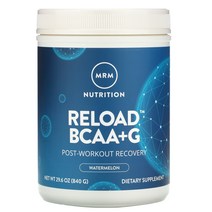 MRM Reload BCAA G 분지쇄아미노산 운동후 워크아웃 리커버리 수박 840g (29.6oz) 2팩