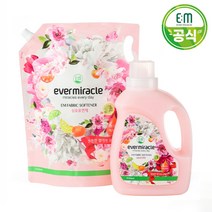 에버미라클 EM 초고농축 섬유유연제 2L+리필 2.5L/후르츠향기, EM섬유유연제 2L+리필 2.5L, 섬유유연제 2L+리필 2.5L, 2.5l
