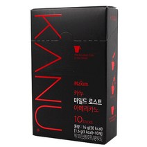 카누 마일드 로스트 아메리카노 1.6gX10개입, 1.6g, 10개입, 1개