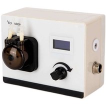 정량펌프 속도조절 타이밍 충전 계량 펌프 다이아프램, 3x5 실리콘 튜브 세트 페달 포함