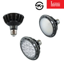 롱엘이디 코스모스전기 LED PAR30 15W 파30 램프 확산형 집중형 KS 인증 전구, LED PAR30 15W 확산형, 전구색 (노을 빛)