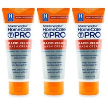 Welmedix Rapid Relief Diaper Rash Cream 웰메딕스 래피드 릴리프 기저귀 래쉬 크림 4oz(113g) 3팩, 1개, 1g