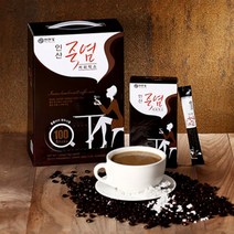 [아울렛뱅크] 인산가 전문 쇼핑몰 콜롬비아 100% 고급원두 인산가 죽염 커피 믹스 식후 회사 가정 건강식 (12g / 10봉지&100봉지) (구매시 KF94마스크 2장 증정), 커피 믹스(12g / 10봉지)
