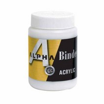 알파 아크릴보조제 바인더 250ml - 42824, 없음