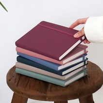 인디고 2024 프리즘 레더 B6 먼슬리 다이어리 (날짜형 32절 월간), [K7 08-005877] 와인