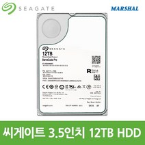 씨게이트 3.5인치 하드디스크 12TB 7200RPM 256MB HDD ST12000VE001