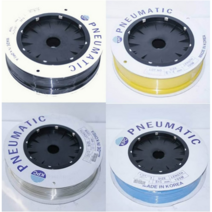 우레탄호스(검정색) 10(외경) 6.5(내경) 100m 무독성 우레탄튜브 공압기계장치 진공기계배관용 산업용로보트 관련기계에어배관용 호스전문기업 태영펌프산업